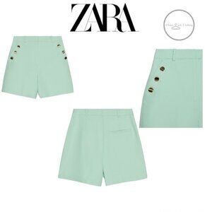 Zara Shorts with Buttons Size Small